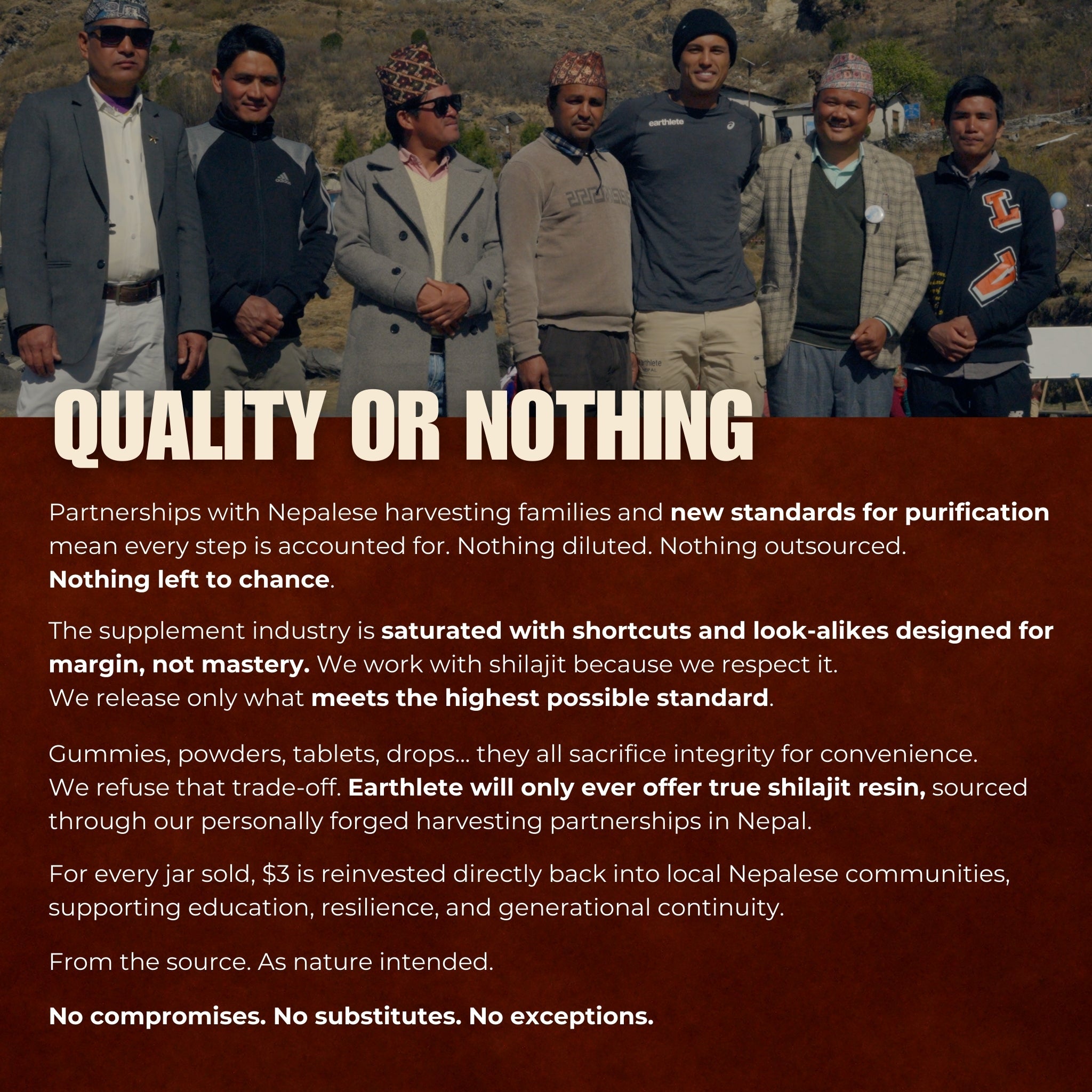 DROP I: NEPALESE GOLD SHILAJIT Earthlete